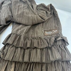 Matilda Jane Sassafras Ruffles Pants Character Counts Wood Grain Size 8